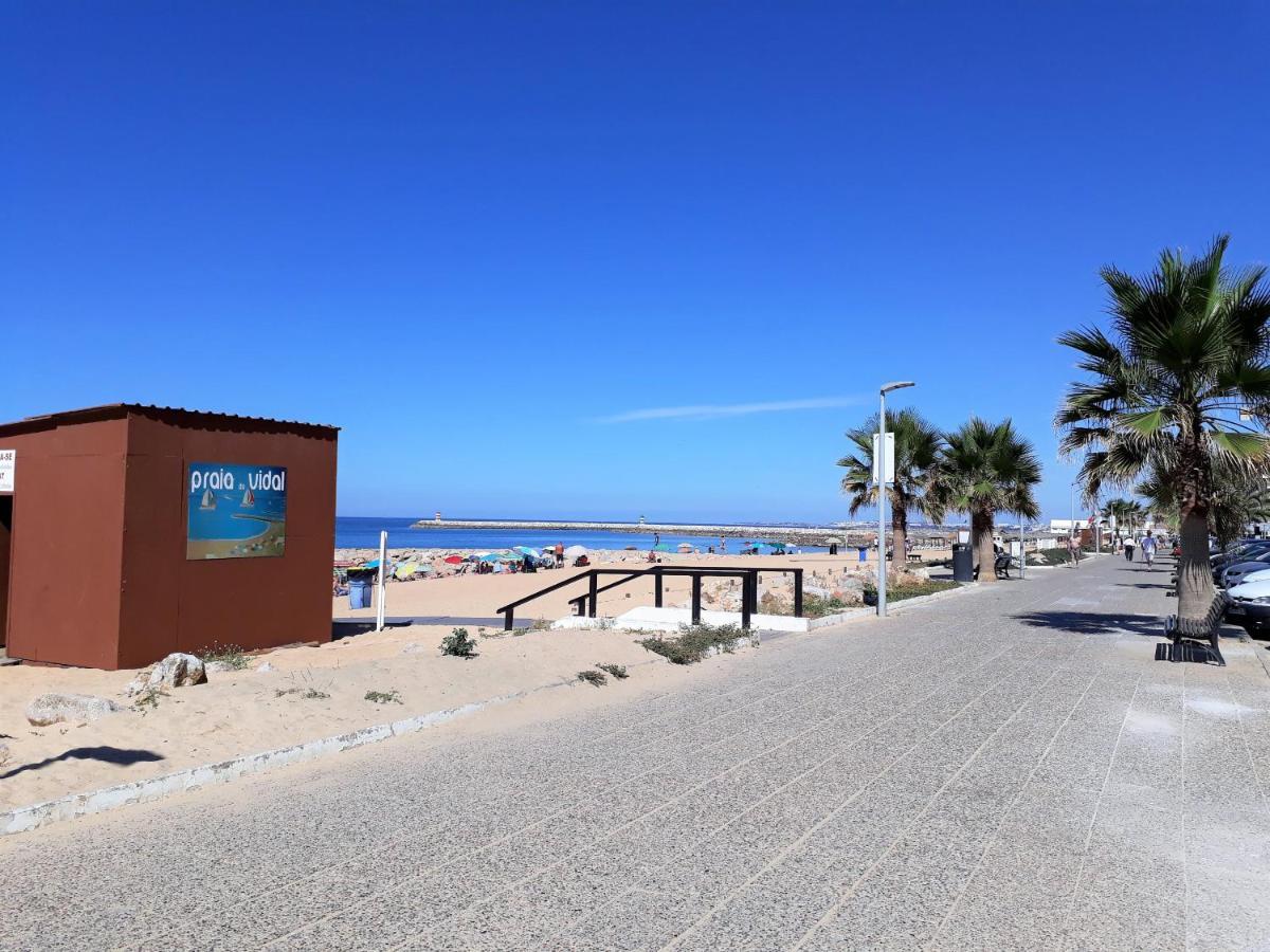 T1 Dunas 7 - Aconchegante, Wifi, 150Mt Praia Quarteira Kültér fotó